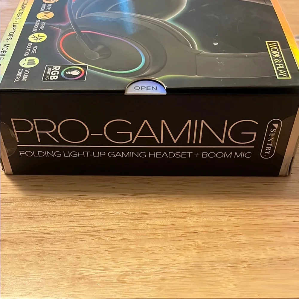 Entry Pro-Gaming Headset with RGB Lighting